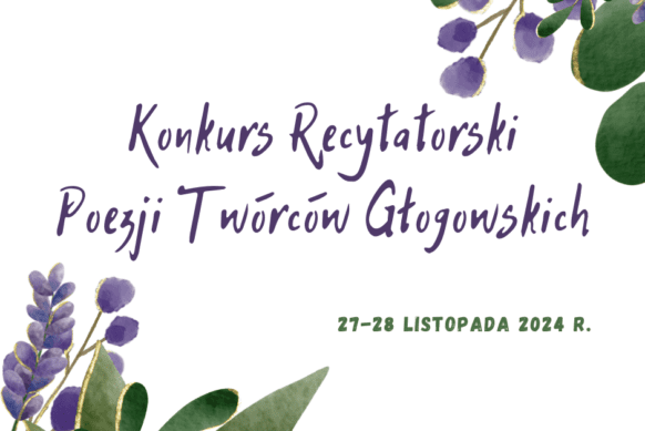 XV Konkurs Recytatorski Poezji Twórców Głogowskich