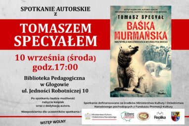 Spotkanie autorskie z Tomaszem Specyałem