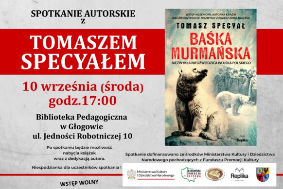 Spotkanie autorskie z Tomaszem Specyałem