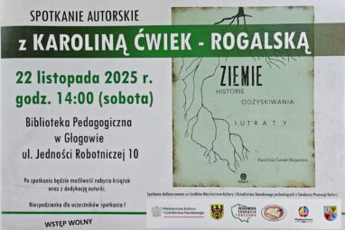 Spotkanie autorskie z Karoliną Ćwiek-Rogalską