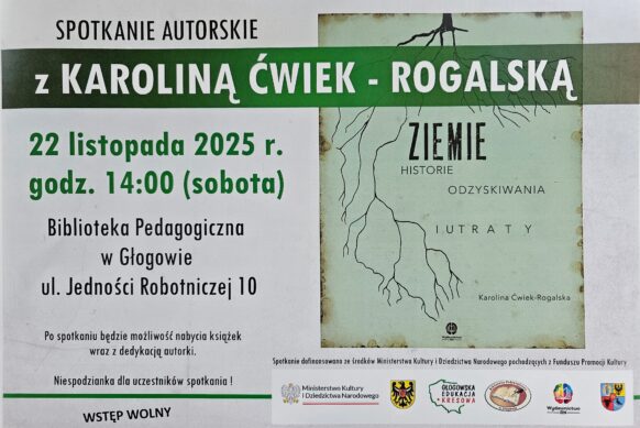 Spotkanie autorskie z Karoliną Ćwiek-Rogalską