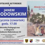 Spotkanie autorskie z Janem Skłodowskim