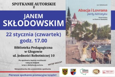 Spotkanie autorskie z Janem Skłodowskim