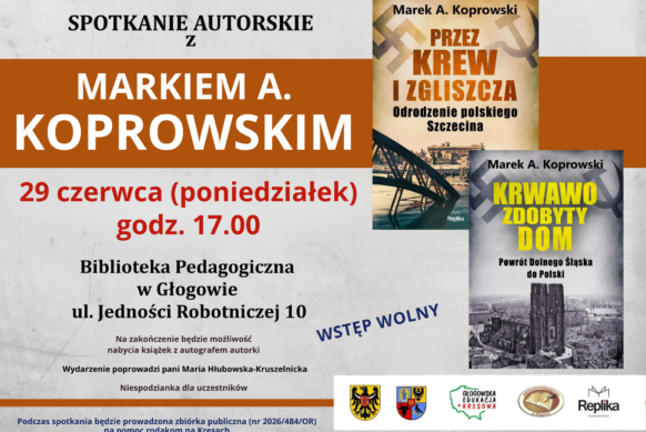 Spotkanie autorskie z Markiem A. Koprowskim